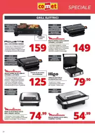 Volantino Comet Pagina 24: Moulinex bistecchiera intelligente optigrill gi717810 €125,00