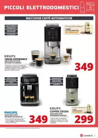 Volantino Comet Pagina 3: Philips macchina caffè automatica EP3321/40 €349,00