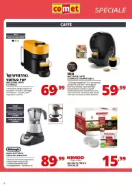 Volantino Comet Pagina 6: Nespresso Vertuo Pop macchina caffè a capsule €69,99