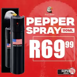 Supa Store catalogue Page 2: Pepper Spray 110ml €69,99