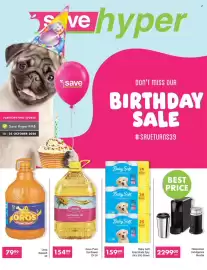 Save Hyper catalogue Page 1: PARTICIPATING STORES Save Hyper PMB 15-25 OCTOBER 2026 ve hyper save DON'T MISS OUR BIRTHDAY