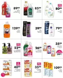 Save Hyper catalogue Page 62: Lux/ Radox Body Wash €85,99, Save Hand Wash €26,99