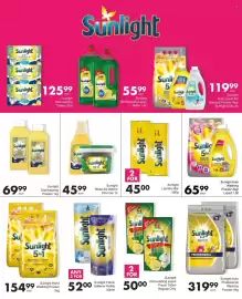 Save Hyper catalogue Page 71: Sunlight Rinse Aid / Pine Gel €45,99, Sunlight Laundry Bar €45,00