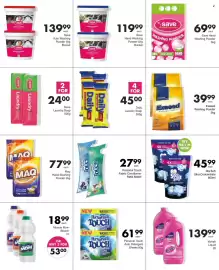 Save Hyper catalogue Page 73: Save Hand Washing Powder €119,99, Personal Touch Fabric Conditioner Refill €27,99