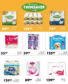 Save Hyper catalogue Page 78: Swan Soft Toilet Rolls 2Ply Mini 9's €35,99, Daisy Soft 1Ply Toilet Rolls €29,99