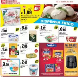 Volantino Sì con te Pagina 12: Burro La Montanara Dalla Torre €2,99, Stracchino Nonno Nanni €1,12