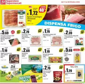 Volantino Sì con te Pagina 13: Taglietti di Guanciale Citterio €1,19, Würstel Wüberone di pollo €1,19