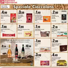 Volantino Sì con te Pagina 14: Coppa Malù Parmalat cacao €1,19, Snack Twix €1,99