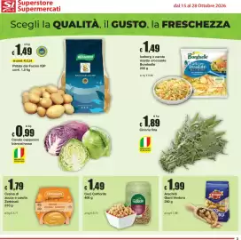 Volantino Sì con te Pagina 3: Ceci Colfiorito €1,49, Crema di zucca e carote Zerbinati €1,79