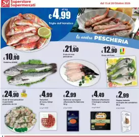 Volantino Sì con te Pagina 6: Coda di rana pescatrice €21,90, Ombrina €10,90