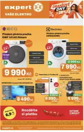 Expert leták Strana 1: Electrolux předem plněná pračka EWS6526WC €7.990,00, Redmi Note 17 Pro Max 5G €9.990,00