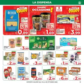 Volantino Despar Pagina 13: Filetti di tonno RIO MARE €3,99, Biscotto Plasmon €6,99