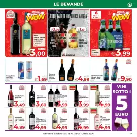 Volantino Despar Pagina 17: Aperitivo Assoluto Spinello Spritz Silvio Carta €9,90, Vino vermentino S'eleme MONTI €4,99