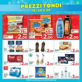 Volantino Despar Pagina 3: Potato Pops McCain €3,00, Latte UHT parzialmente scremato Podda €3,00