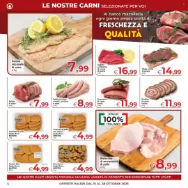 Volantino Despar Pagina 4: Cotolette di pollo Gusto Ricco €4,99, Tramezzini di carne farciti €11,99