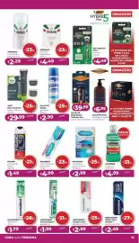 Volantino La Saponeria Pagina 13: Mentadent Vertical Expert spazzolino €1,99, Mentadent White Now/Protect + dentifricio €2,49