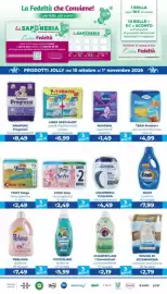 Volantino La Saponeria Pagina 4: Chanteclair i concentrati ammorbidente €2,19, Foxy Seta carta igienica €2,49