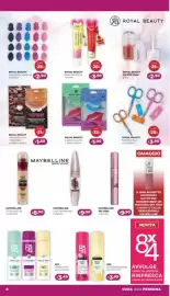 Volantino La Saponeria Pagina 8: Maybelline Lash Sensational mascara €9,90, Royal Beauty 2 patches occhi + patch labbra €1,00