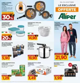 Volantino Alì Supermercati Pagina 15: Pigiama uomo/donna Pompea €21,90, Contenitore frigo Bormioli Rocco