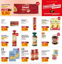 Volantino Alì Supermercati Pagina 3: Nutella Ferrero €5,99, PlumCake Mulino Bianco classico €2,15