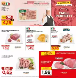 Volantino Alì Supermercati Pagina 9: Cappone reale Sapori del Casolare Guidi €1,49, Quaglie Quaia Veneta €6,45