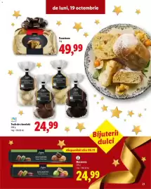 Catalog Lidl Pagină 21: Panettone €49,99, Trufe de ciocolată €24,99