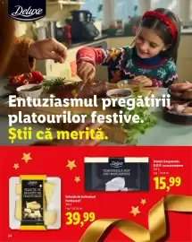 Catalog Lidl Pagină 24: Brânză Gorgonzola D.O.P. cu mascarpone €15,99, Selecție de brânzeturi franțuzești €39,99