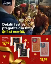 Catalog Lidl Pagină 4: Brânză Cheddar €17,99, Salam Spinata Rossa €11,99