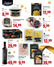 Catalog Lidl Pagină 42: Cremă de brânză Camembert cu trufe și ciuperci €14,99, Somon în foitaj €39,99