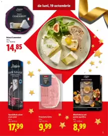 Catalog Lidl Pagină 5: Brânză Camembert €14,85, Prosciutto Cotto €9,99