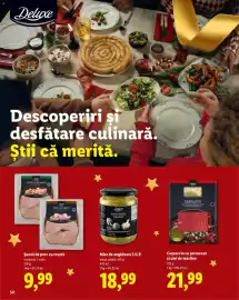 Catalog Lidl Pagină 50: Carpaccio cu parmezan și ulei de măsline €21,99