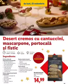 Catalog Lidl Pagină 63: Biscuiți Cantuccini €14,99