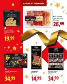 Catalog Lidl Pagină 65: Platou cu aperitive €26,99, Coaste de vită gătite lent €34,99