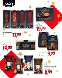 Catalog Lidl Pagină 70: Ciocolată artizanală €17,99, Caramele cu unt €9,99