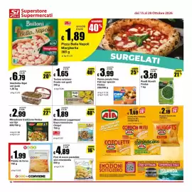 Volantino Sì con te Supermercati Pagina 10: Fiori di zucca pastellati alici-mozzarella €4,89