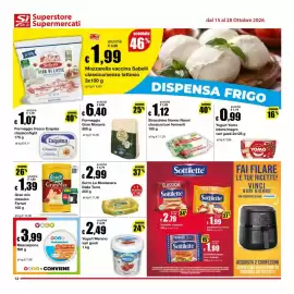 Volantino Sì con te Supermercati Pagina 12: Burro La Montanara Dalla Torre €2,99, Formaggio Gran Moravia €6,40