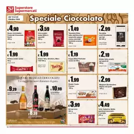 Volantino Sì con te Supermercati Pagina 14: Kinder Cards Ferrero €1,99, Busta cioccolatini Festa del Cioccolato Sorini €4,90