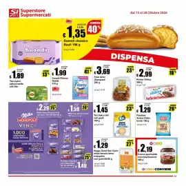 Volantino Sì con te Supermercati Pagina 17: Tuc bake rolls €1,45, Patatine Amica Chips €1,29