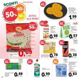 Volantino Todis Pagina 10: Sapori & Piaceri Leggerine Mais e Grano Saraceno €0,74