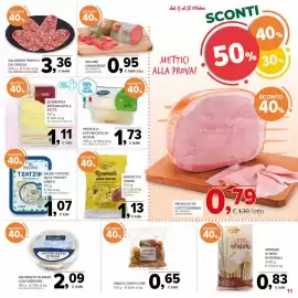 Volantino Todis Pagina 11: Salamino fresco da griglia €3,36, Ravioli alla carne Cuore Mediterraneo €1,13