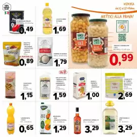 Volantino Todis Pagina 17: Farina di Avena del Molino di Diego €1,79, Brodo di manzo GranAroma €1,00