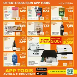 Volantino Todis Pagina 9: Fette Biscottate Forno €1,29, Prosecco Doc Extra Dry €2,99
