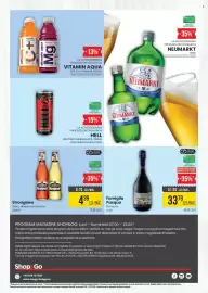 Catalog Mega Image | Shop&Go Pagină 4: Famiglia Pasqua Prosecco €33,79, Strongbow Cidru, diverse sortimente €4,39