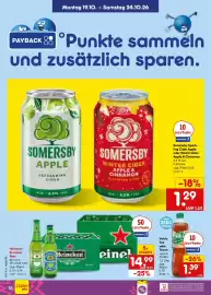 Netto Marken-Discount Prospekt Seite 18: Somersby Sparkling Cider Apple oder Winter Cider Apple & Cinnamon €1,29