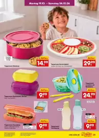 Netto Marken-Discount Prospekt Seite 39: Tupperware Serviertablett €29,99, Tupperware Keksdose €14,99