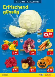 Netto Marken-Discount Prospekt Seite 7: HEIMAT Weißkohl €0,88, Paprika-Mix €1,89