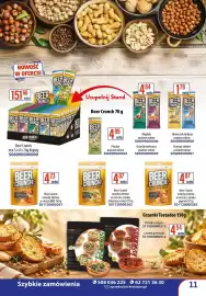 AT gazetka Strona 11: Beer Crunch orzechy ziemne €4,87, Beer Crunch orzechy ziemne €4,87