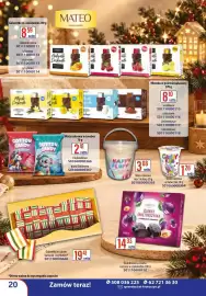 AT gazetka Strona 20: MATEO Śliwka Świętokrzyska €14,33, Galaretki w cukrze Mateo €19,41
