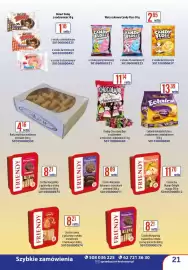 AT gazetka Strona 21: Rurka waflowa waniliowa €4,16, Cukierki Fondante Eclairs €13,39