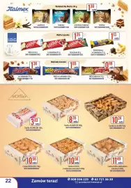 AT gazetka Strona 22: Ciastka JAŚKI z nadziedziem kakaowym €11,49, Ciastka SERDUSZKA €10,56